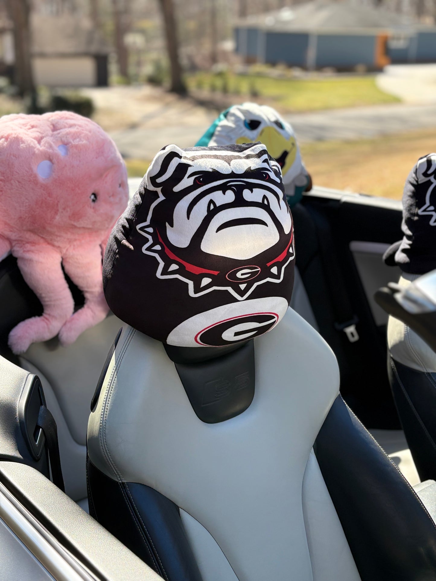 Georgia Bulldogs Pillow Headrest